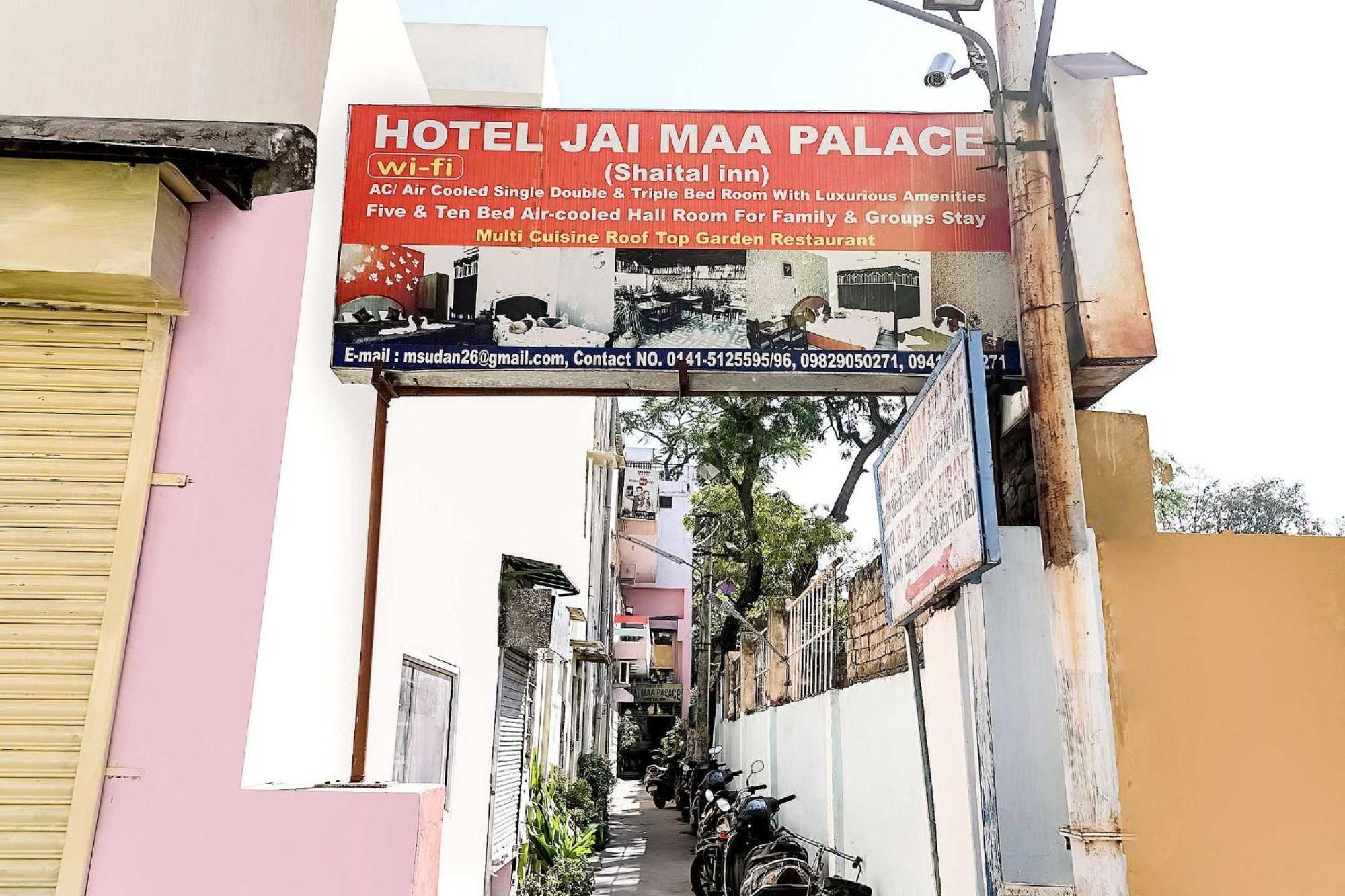 Super Oyo Flagship 72253 Jai Maa Palace Hotel 자이푸르 외부 사진